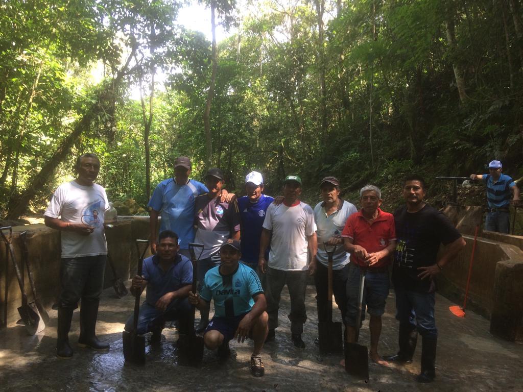 Inician trabajos de reconstrucción de la fuente de captación Chuyayacu