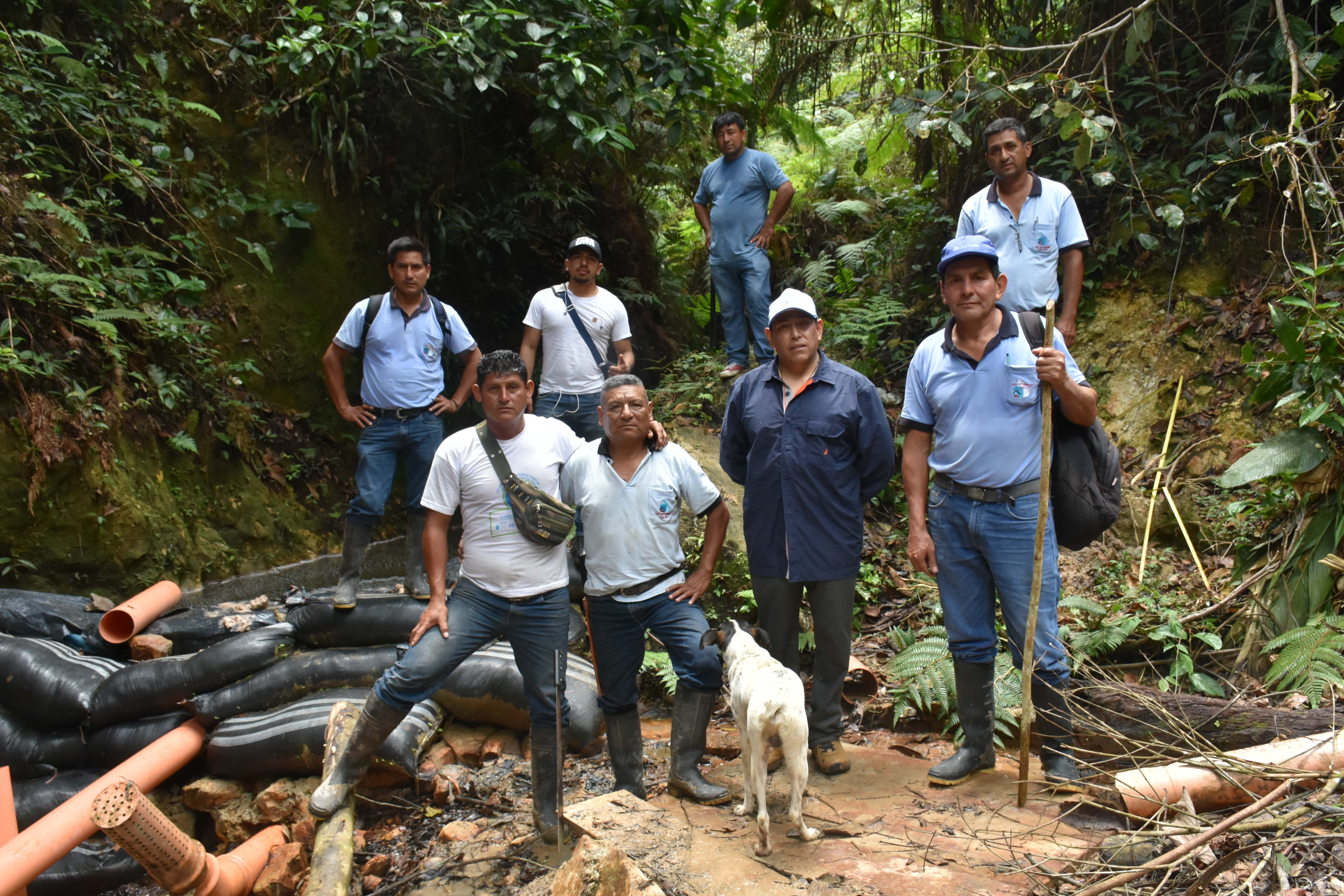 Gerente General visita el sector de Juninguillo